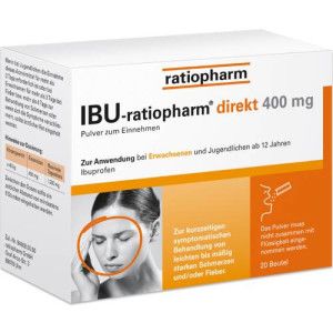 IBU-RATIOPHARM direkt 400 mg Pulver zum Einnehmen