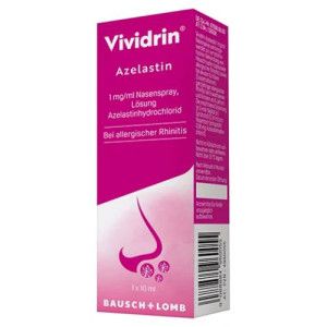 VIVIDRIN Azelastin 1 mg/ml Nasenspray Lösung