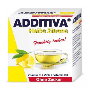 ADDITIVA heiße Zitrone ohne Zucker Sachets